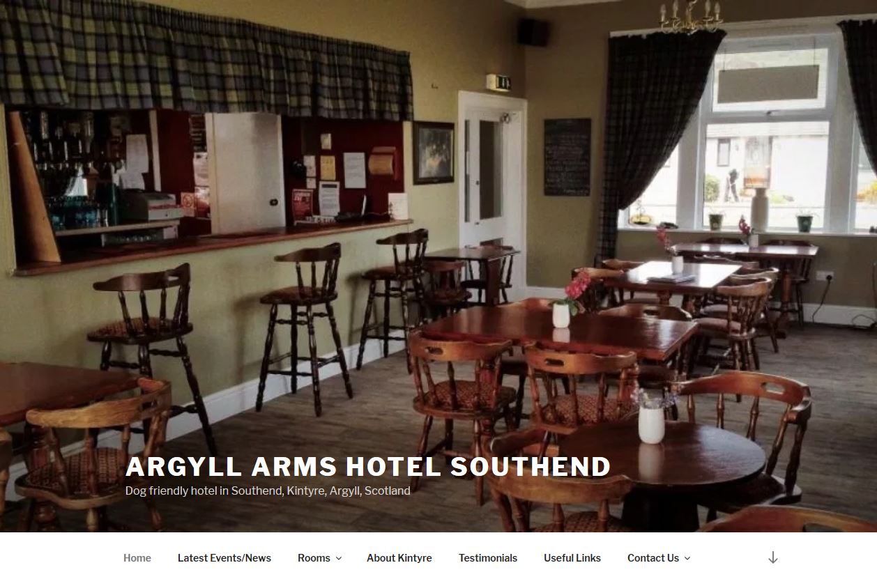 Argyll Arms Hotel Southend